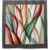 glas-in-loodgordijn voor douches douchegordijn (Voorkant)