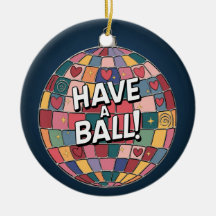 Glas-in-loodkunst, Disco Bal Glas-in-lood Stijl