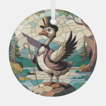 Glas-in-loodkunst, Silly Goose Glas-in-lood