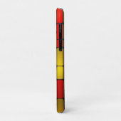 Glas-in-loodontwerp met kat Case-Mate iPhone case (Achterkant/links)