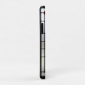 Glas-in-loodontwerp met kat Case-Mate iPhone case (Achterkant/rechts)