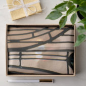Glas-in-loodraam, Hill House van Mackintosh Tissuepapier (Geschenk)