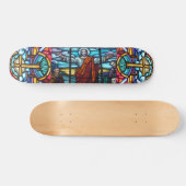 Glas-in-loodraam Skateboard (Horizontaal)