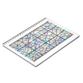 Glas-in-loodramen notitieboek (Linkerzijde)