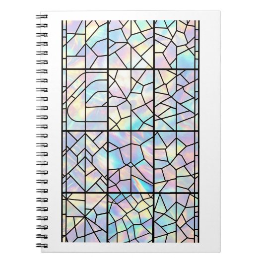 Glas-in-loodramen notitieboek (Voorkant)