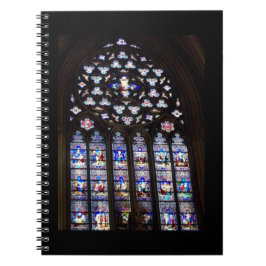 'Glas-in-loodramen'-notitieboek/dagboek Notitieboek