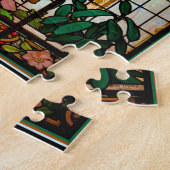 Glas-in-loodservarioom Legpuzzel (Zijkant)