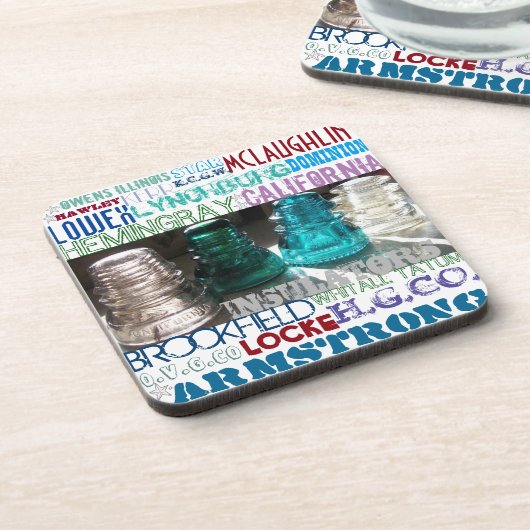  glas isolator Onderzetter (Linkerzijde)