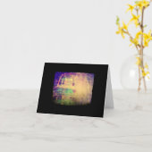 glas kaart (Gele Bloem)