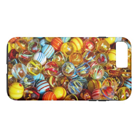 Glas knikkers mobiele telefoon geval Case-Mate iPhone case (Achterkant (Horizontaal))