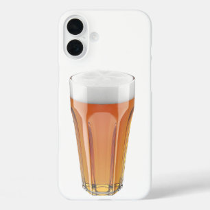 Glas lagerbier iPhone 16 plus hoesje