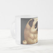 glas matglas koffiemok (Voorkant links)