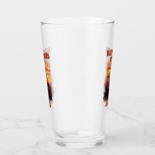 Glas met Albot Brothers Band van BSR (Rechts)