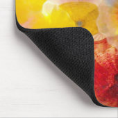 Glas met kleur muismat (Hoek)