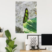 Glas met kleur poster (Thuiskantoor)