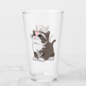 Glas met Little Kitten (Achterkant)
