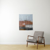Glas met regenstang wandkleed (In situ)