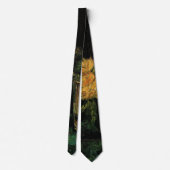 Glas met rozen door Vincent van Gogh Stropdas (Achterkant)