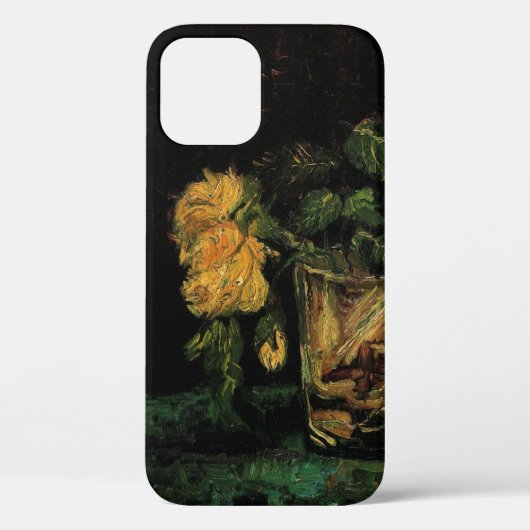 Glas met rozen van Vincent van Gogh Case-Mate iPhone Case (Achterkant)
