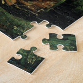 Glas met rozen van Vincent van Gogh Legpuzzel (Zijkant)