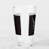 Glas met vader en zoon (Links)