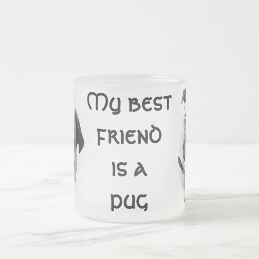 Glas "Mops" Matglas Koffiemok (Center)