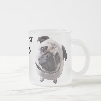 Glas "Mops" Matglas Koffiemok