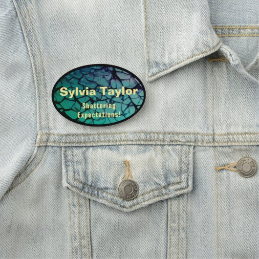 Glas Naamplaatje (In situ)