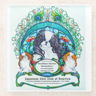 Glas Onderzetter - 2025 JCCA Specialty Glazen Onderzetter