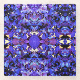 Glas Onderzetter Amethist #2