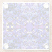 Glas Onderzetter Amethist #2 (Achterkant)