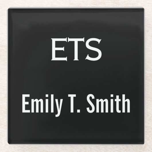 Glas Onderzetter Glazen Onderzetter (Voorkant)