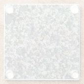 Glas Onderzetter met Afbeelding van stenen (Achterkant)