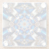 Glas onderzetter met Argentijnse kleuren (Achterkant)