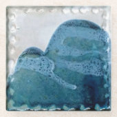 Glas Onderzetter  Mt Tamalpais Ceramic Design (Voorkant)