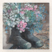 Glas Onderzetter van Wellies Glazen Onderzetter (Voorkant)