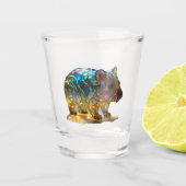 Glas Opalised Australische Combat, (Voorkant)