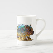 Glas Opalised Australische Combat, Porselein Kop (Rechts)