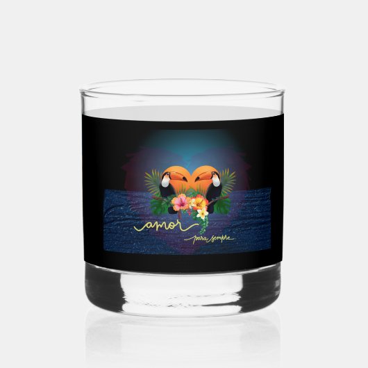 Glas - Parot (Achterkant)