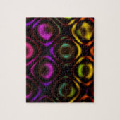 Glas | Rainbow Fractal Art Legpuzzel (Verticaal)