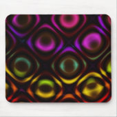 Glas | Rainbow Fractal Art Muismat (Voorkant)