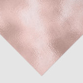 Glas Roos Goud Metallic Dank u Bruids Tissuepapier (Detail)