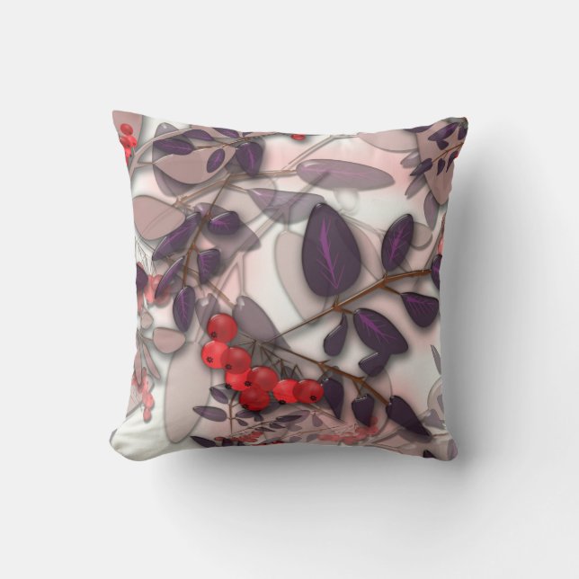 Glas, Rowan, bos van Rowan Kussen (Voorkant)