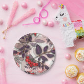 Glas, Rowan, bos van Rowan Papieren Bordje (Feest)