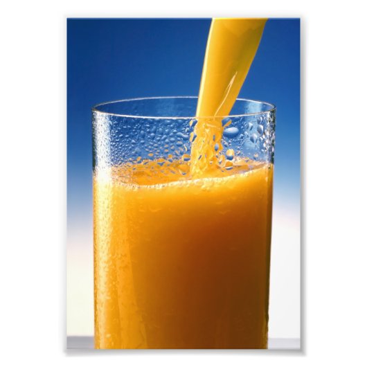 Glas sap foto afdruk (Voorkant)