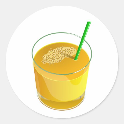 Glas sap Stickers (Voorkant)