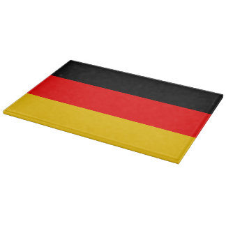 Glas Schneidebrett Deutschland Fahne Snijplank