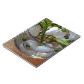 glas sneeuwval notitieboek (Linkerzijde)