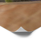 glas sneeuwval poster (Hoek)