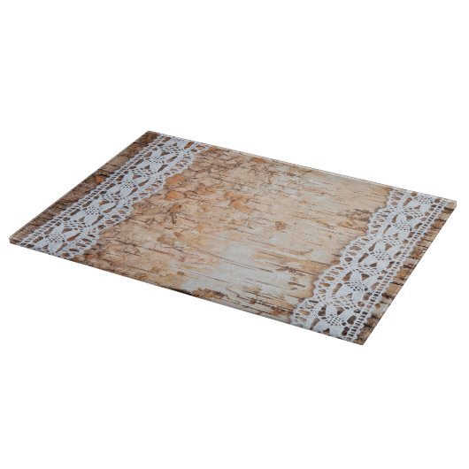 Glas Snijden Land Schuur Houten Kant Trim Edge Snijplank (Hoek)